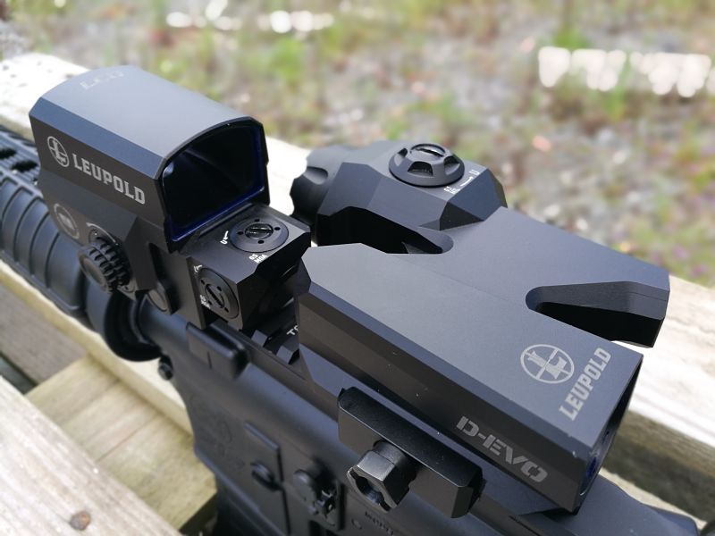 LEUPOLD D-EVO y LCO  Vista Instalado
